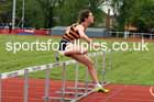 Womens Under-20s 100 metres hurdles, 2023 North Eastern Track and Field Champs., Middlesbrough Sports Village, Middlesbrough. Photo: David T. Hewitson/Sports for All Pics